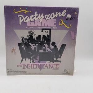 TSR Partyzone Game The Inheritance Board Game 1986 Vintage Mystery Sealed NEW‎